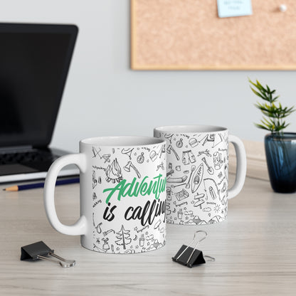 Adventure is Calling Coffee Mug