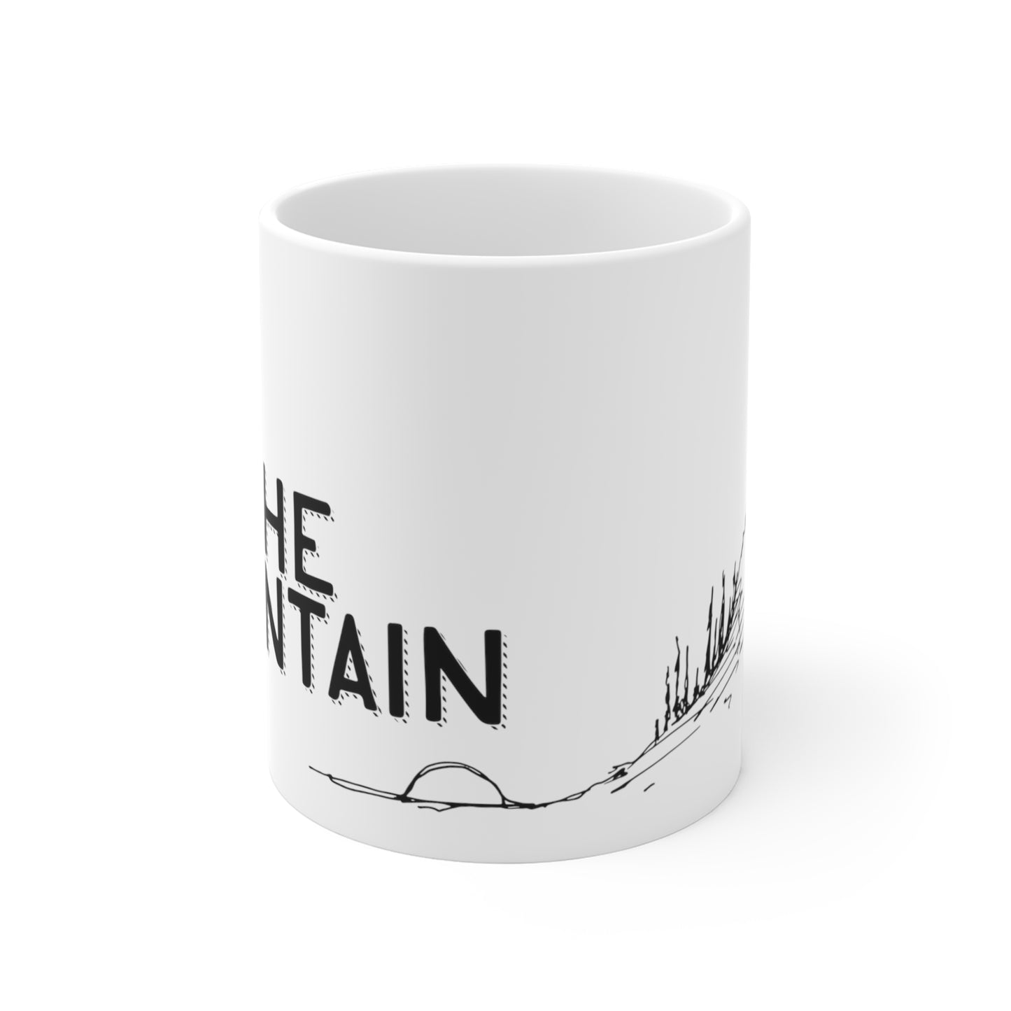 King of the Mountain Cycling Coffee Mug