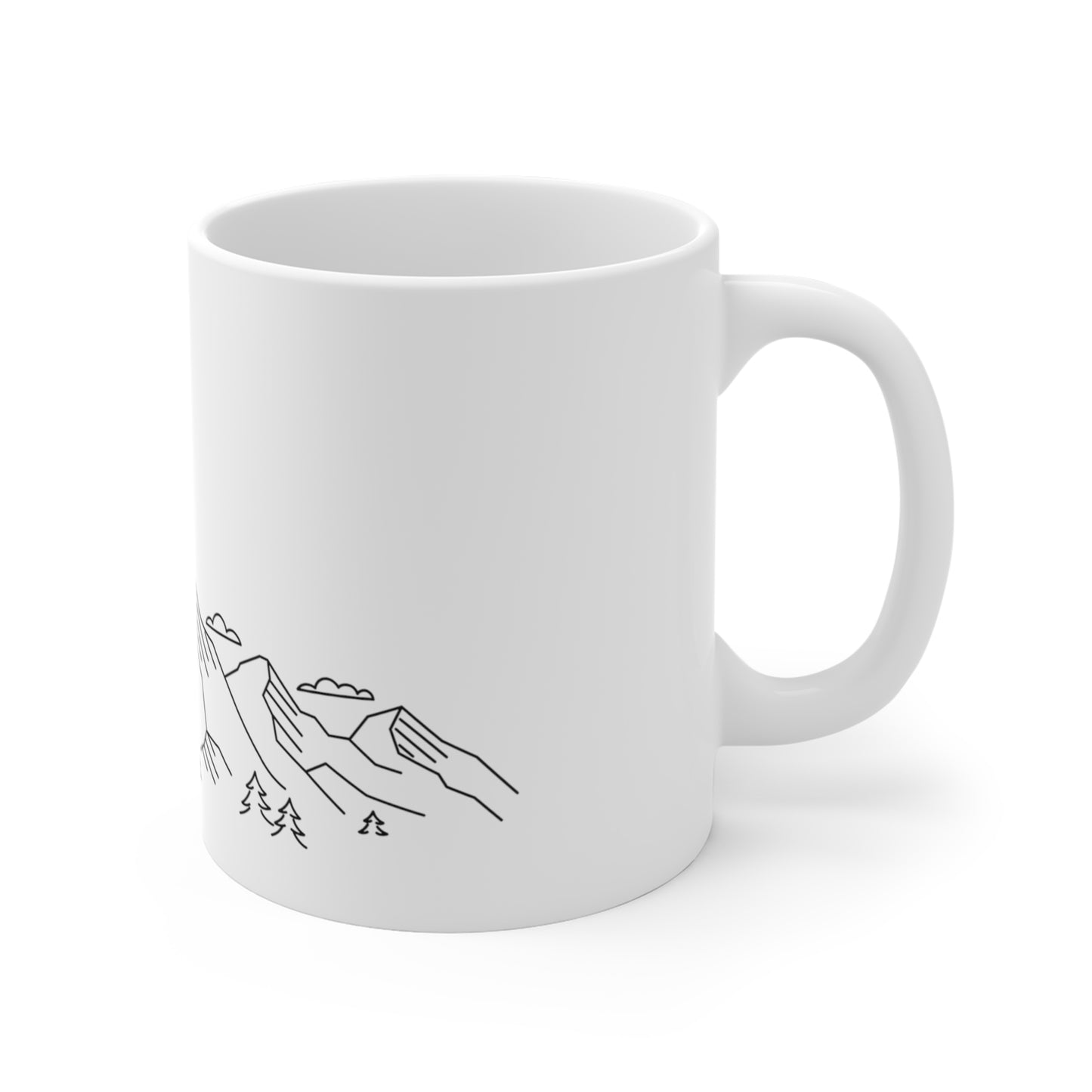 Mountain Office Coffee Mug