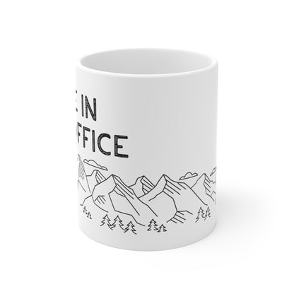 Mountain Office Coffee Mug