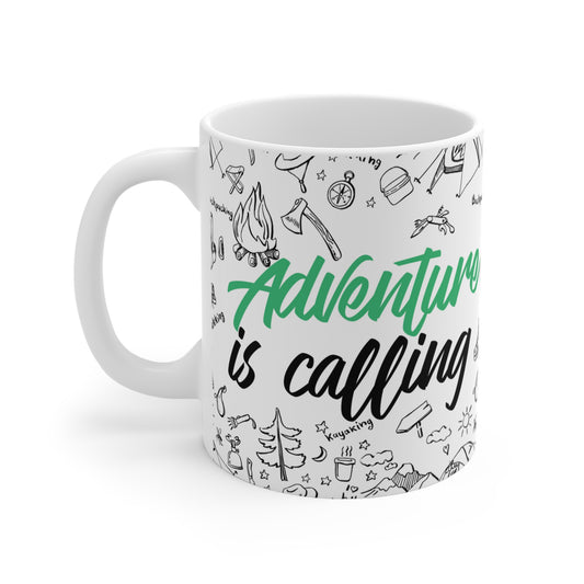 Adventure is Calling Coffee Mug